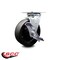 Service Caster 6 Inch Glass Filled Nylon Swivel Caster with Roller Bearing and Brake SCC SCC-30CS620-GFNR-TLB - alternate 2